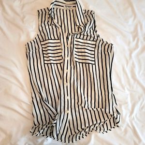 Striped Tank Blouse